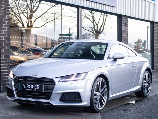 Audi TT 2.0T FSI quattro S Line S tronic 230ps Coupe Petrol Floret Silver Metallic