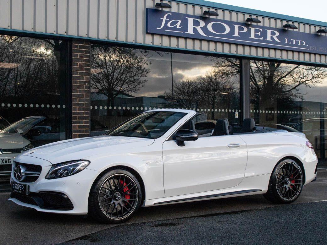 Mercedes-Benz C Class C63 S AMG 4.0 Premium Cabriolet Auto Convertible Petrol Polar White