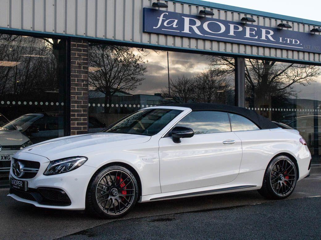 Mercedes-Benz C Class C63 S AMG 4.0 Premium Cabriolet Auto Convertible Petrol Polar White