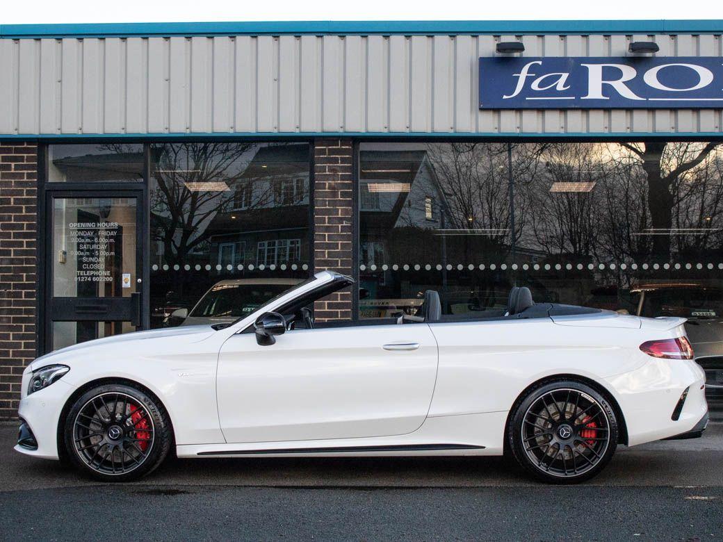 Mercedes-Benz C Class C63 S AMG 4.0 Premium Cabriolet Auto Convertible Petrol Polar White