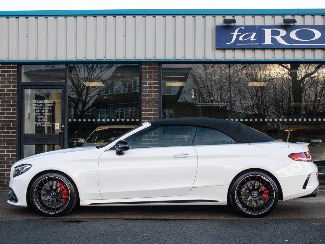 Mercedes-Benz C Class C63 S AMG 4.0 Premium Cabriolet Auto Convertible Petrol Polar White