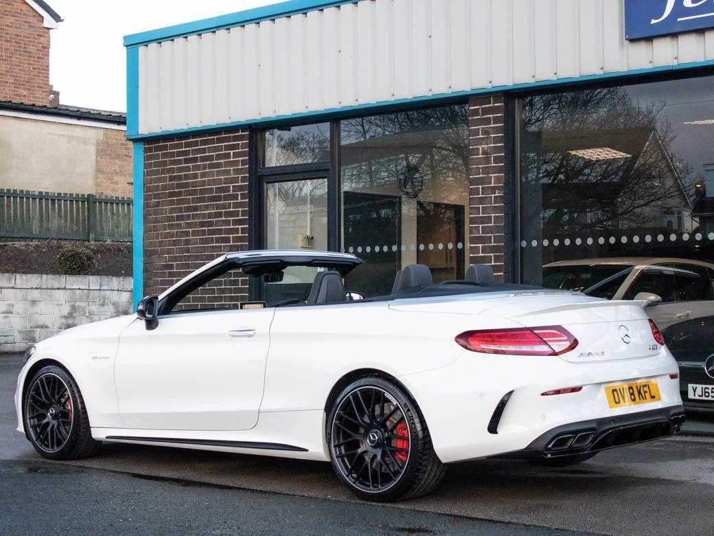 Mercedes-Benz C Class C63 S AMG 4.0 Premium Cabriolet Auto Convertible Petrol Polar White