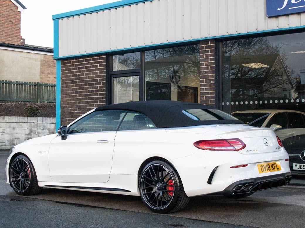 Mercedes-Benz C Class C63 S AMG 4.0 Premium Cabriolet Auto Convertible Petrol Polar White