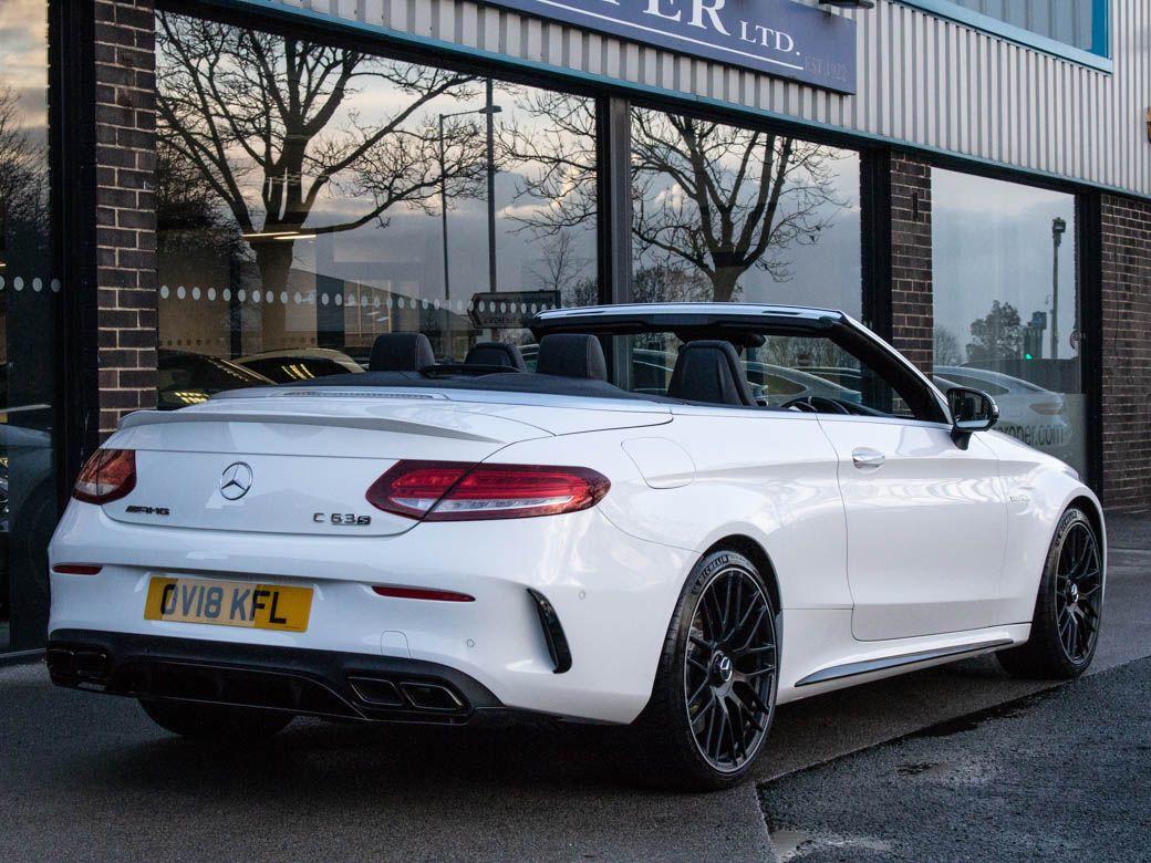 Mercedes-Benz C Class C63 S AMG 4.0 Premium Cabriolet Auto Convertible Petrol Polar White