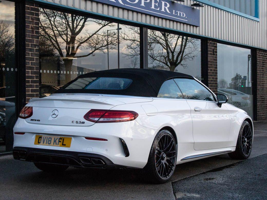 Mercedes-Benz C Class C63 S AMG 4.0 Premium Cabriolet Auto Convertible Petrol Polar White