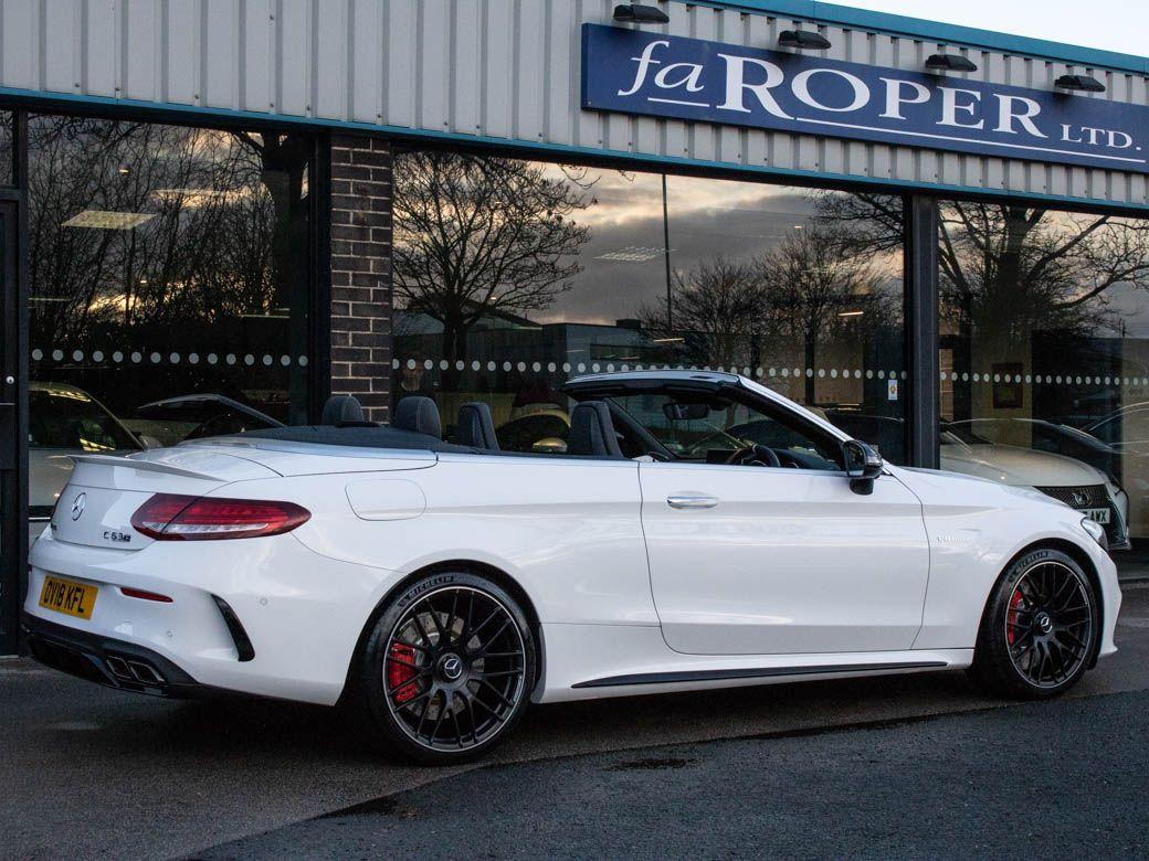 Mercedes-Benz C Class C63 S AMG 4.0 Premium Cabriolet Auto Convertible Petrol Polar White