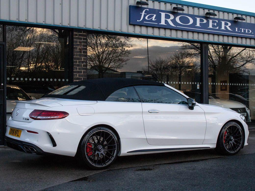 Mercedes-Benz C Class C63 S AMG 4.0 Premium Cabriolet Auto Convertible Petrol Polar White