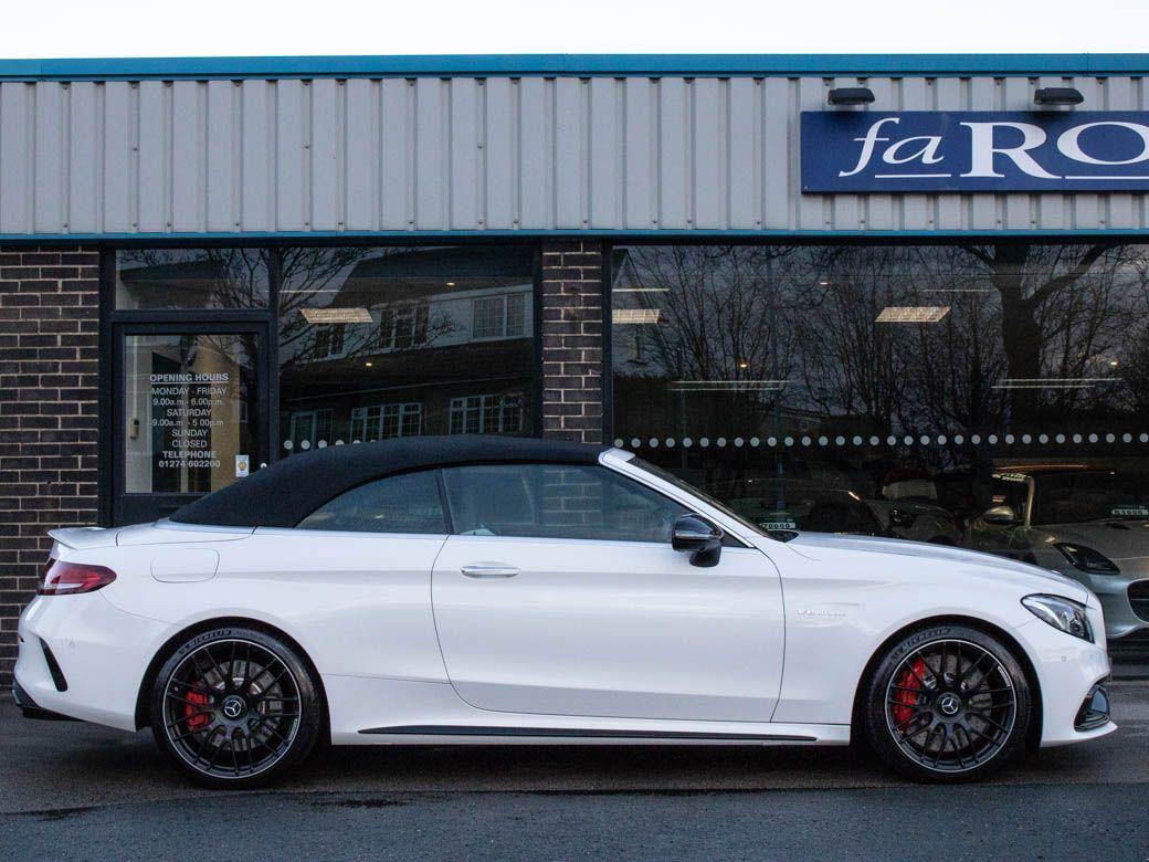 Mercedes-Benz C Class C63 S AMG 4.0 Premium Cabriolet Auto Convertible Petrol Polar White