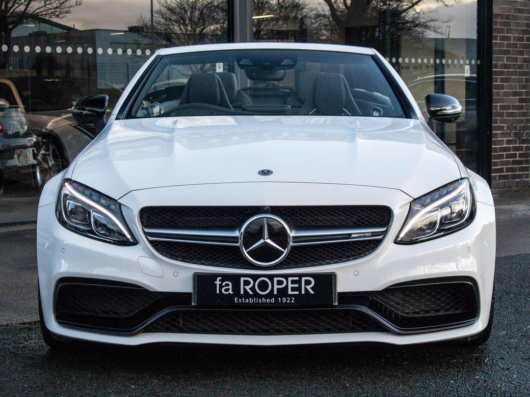 Mercedes-Benz C Class C63 S AMG 4.0 Premium Cabriolet Auto Convertible Petrol Polar White