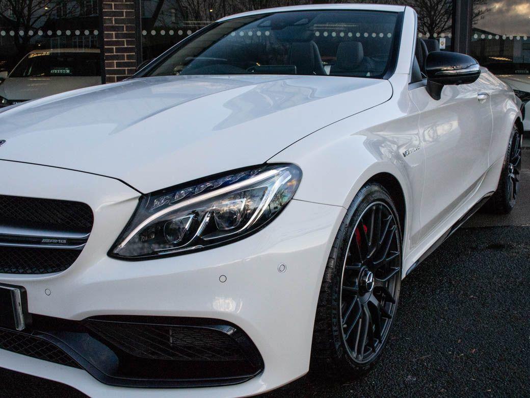 Mercedes-Benz C Class C63 S AMG 4.0 Premium Cabriolet Auto Convertible Petrol Polar White