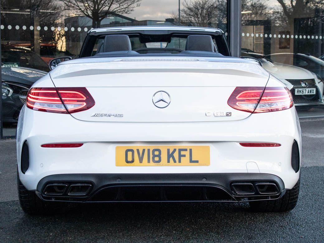 Mercedes-Benz C Class C63 S AMG 4.0 Premium Cabriolet Auto Convertible Petrol Polar White