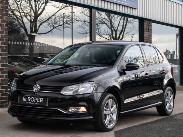 Volkswagen Polo 1.4 TDI 75 Match 5 door Hatchback Diesel Deep Black Pearl
