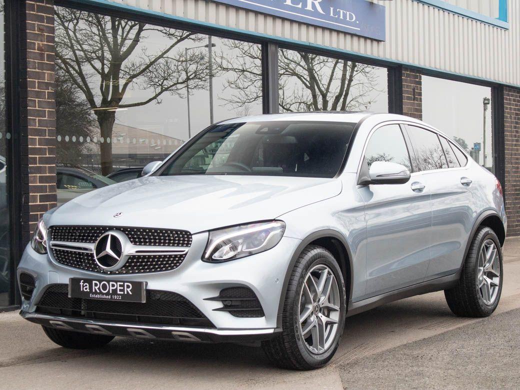 Mercedes-Benz GLC Coupe 3.0 GLC 350d 4Matic AMG Line Premium Plus 9G-Tronic Coupe Diesel Diamond Silver Metallic