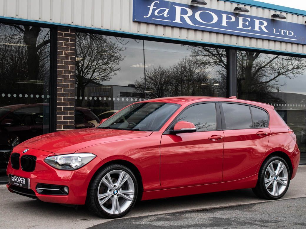 BMW 1 Series 2.0 120d xDrive Sport 5 door (Nav) Hatchback Diesel Crimson Red