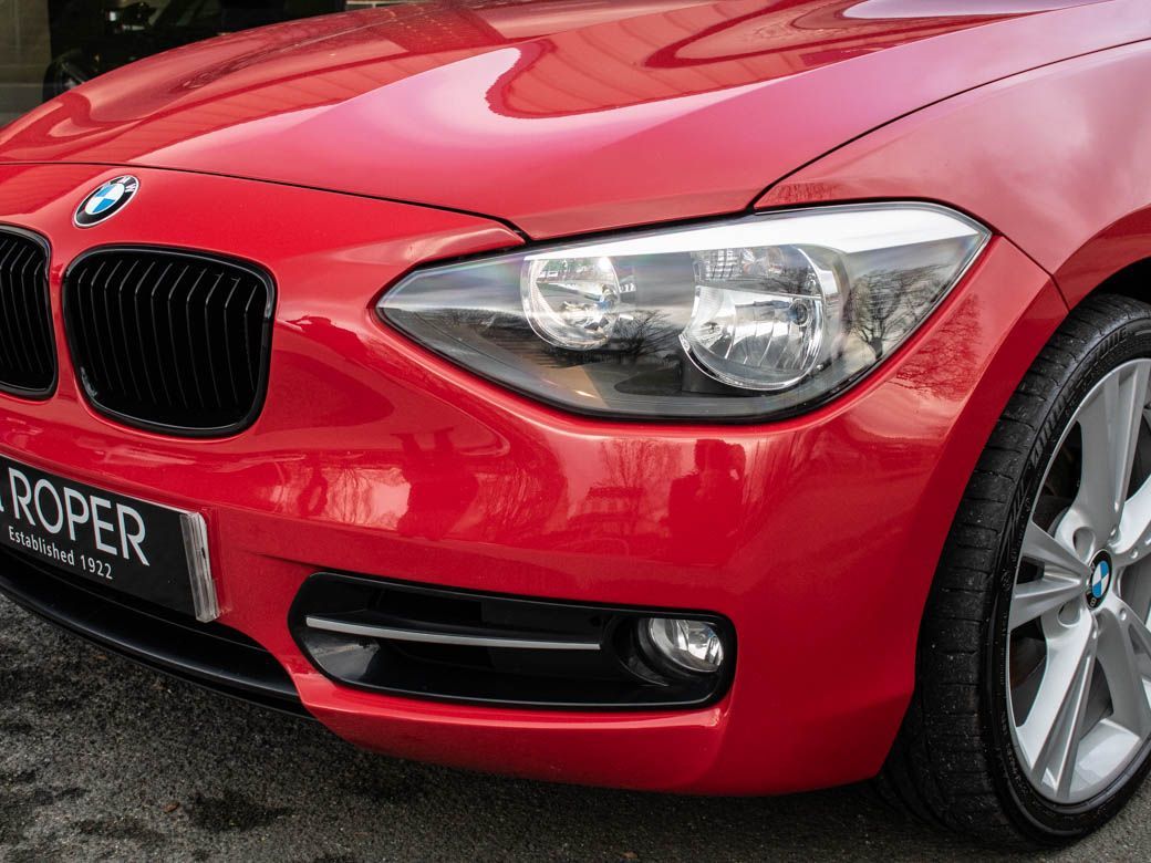 BMW 1 Series 2.0 120d xDrive Sport 5 door (Nav) Hatchback Diesel Crimson Red