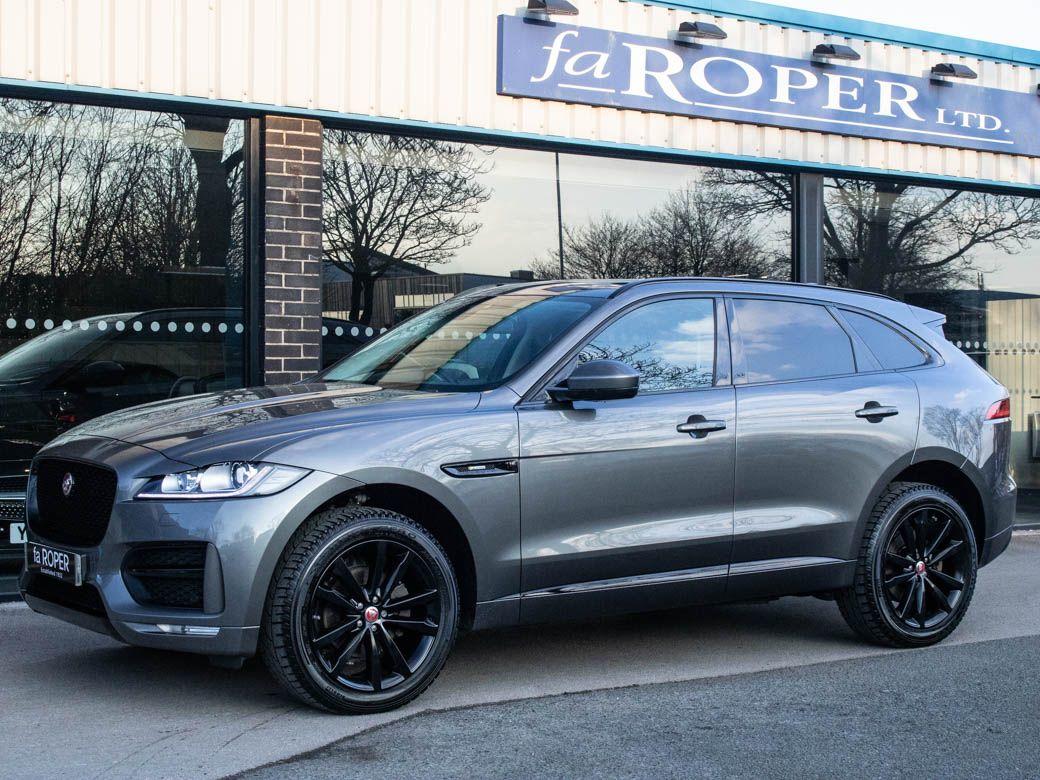 Jaguar F-pace 2.0d R-Sport Auto AWD Black Pack Estate Diesel Corris Grey Metallic