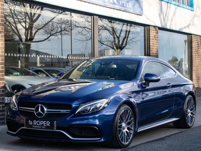Mercedes-Benz C Class 4.0 C63s Coupe Premium 510ps Coupe Petrol Brilliant Blue Metallic
