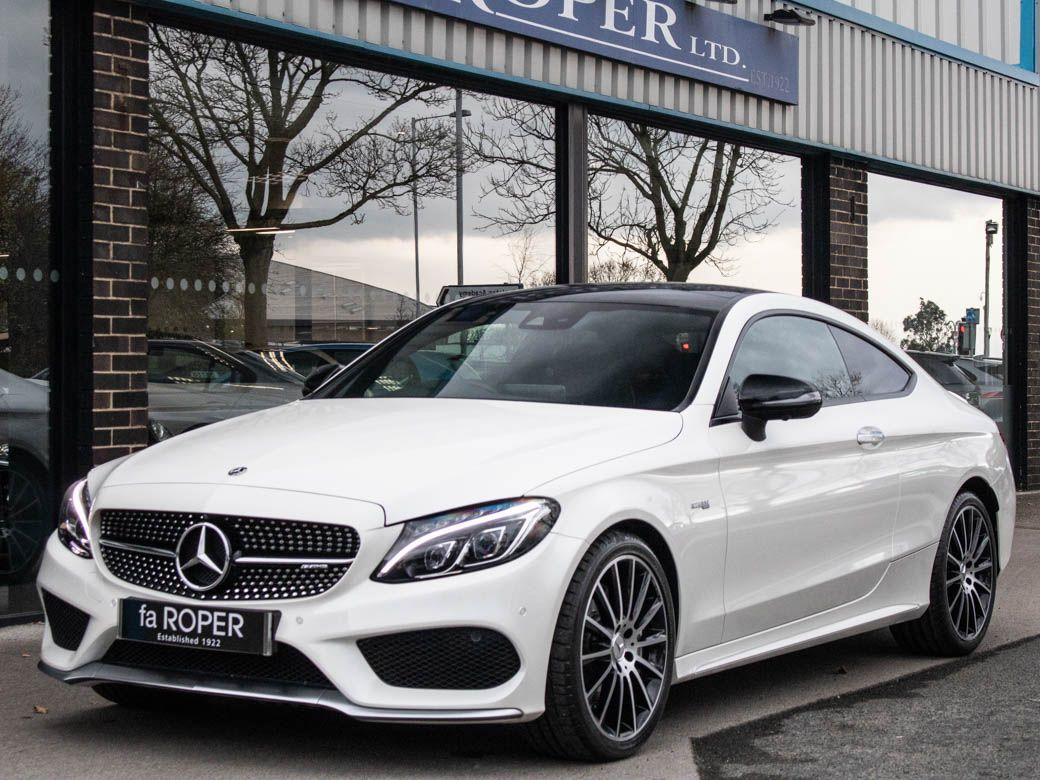 Mercedes-Benz C Class 3.0 C43 AMG Coupe 4MATIC Premium Plus Auto 367bhp Coupe Petrol Designo Diamond White MetallicMercedes-Benz C Class 3.0 C43 AMG Coupe 4MATIC Premium Plus Auto 367bhp Coupe Petrol Designo Diamond White Metallic at fa Roper Ltd Bradford