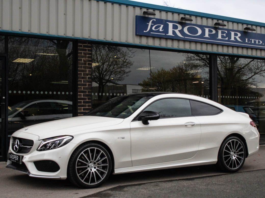 Mercedes-Benz C Class 3.0 C43 AMG Coupe 4MATIC Premium Plus Auto 367bhp Coupe Petrol Designo Diamond White Metallic