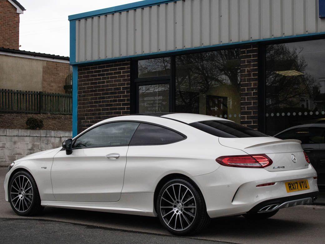 Mercedes-Benz C Class 3.0 C43 AMG Coupe 4MATIC Premium Plus Auto 367bhp Coupe Petrol Designo Diamond White Metallic