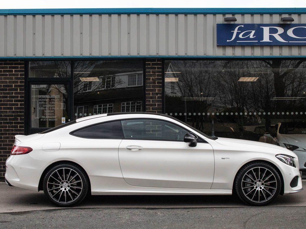 Mercedes-Benz C Class 3.0 C43 AMG Coupe 4MATIC Premium Plus Auto 367bhp Coupe Petrol Designo Diamond White Metallic