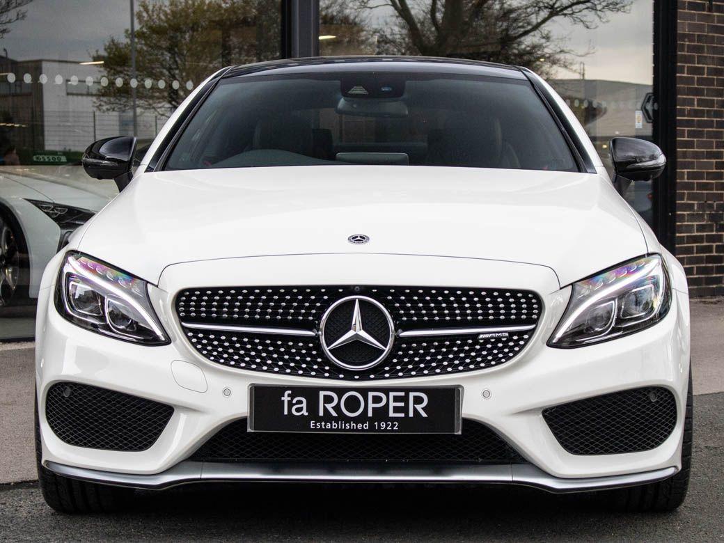 Mercedes-Benz C Class 3.0 C43 AMG Coupe 4MATIC Premium Plus Auto 367bhp Coupe Petrol Designo Diamond White Metallic