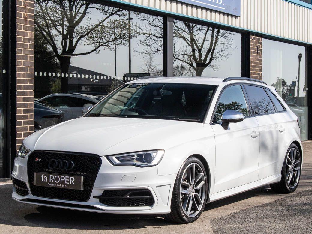 Audi A3 S3 Sportback 2.0 TFSI quattro S tronic Hatchback Petrol Glacier White Metallic