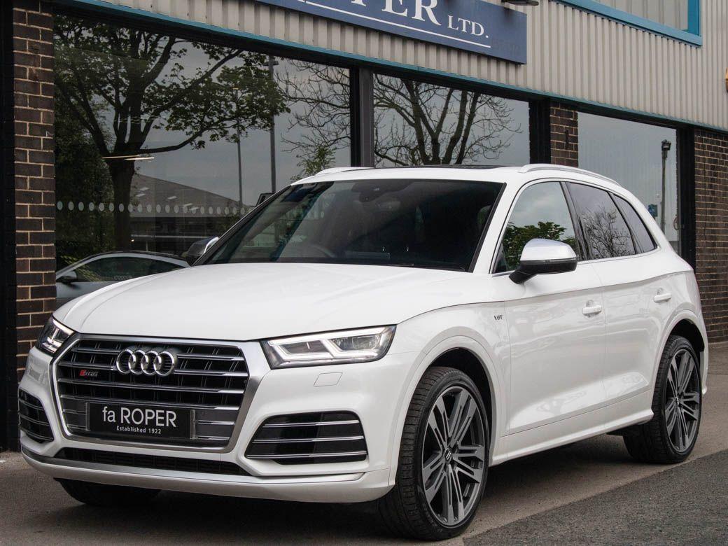 Audi Q5 3.0 SQ5 quattro Auto (Pan Roof) Estate Petrol Ibis WhiteAudi Q5 3.0 SQ5 quattro Auto (Pan Roof) Estate Petrol Ibis White at fa Roper Ltd Bradford