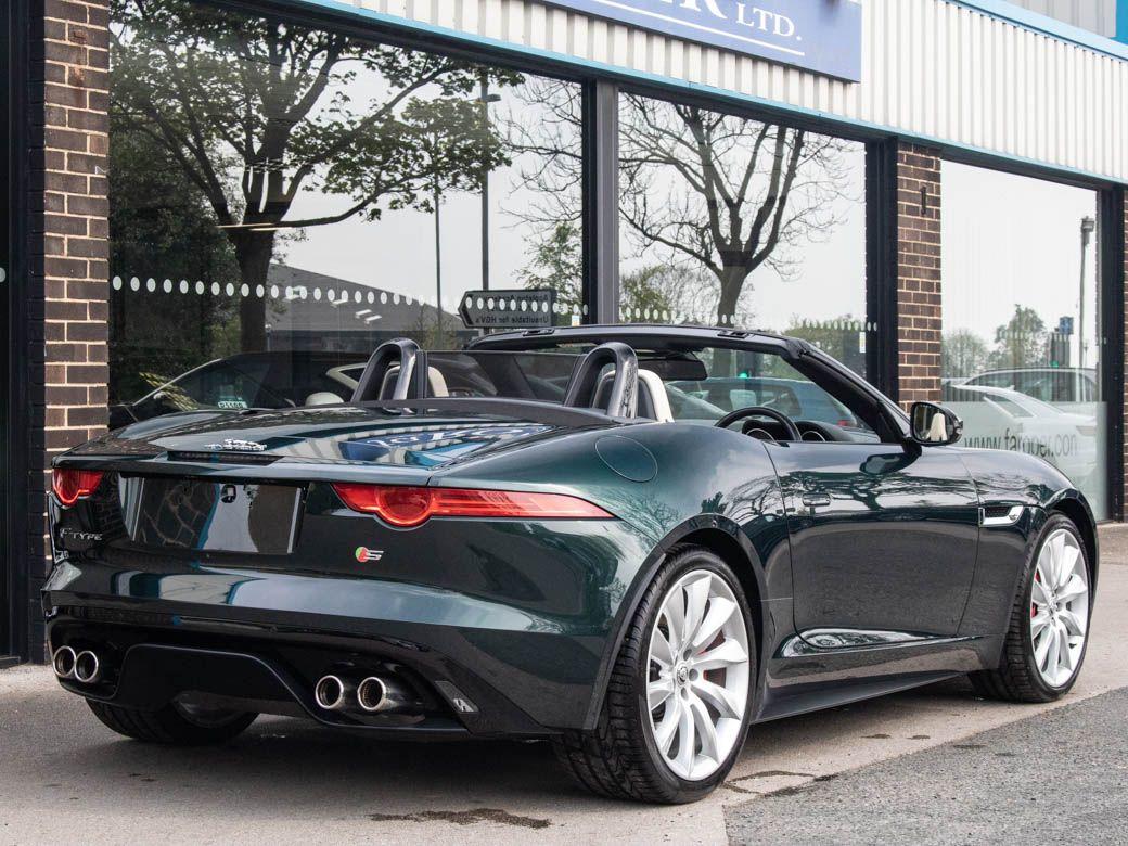 Jaguar F-Type Convertible 5.0 Supercharged V8 S Auto Convertible Petrol British Racing Green Special Order Paint