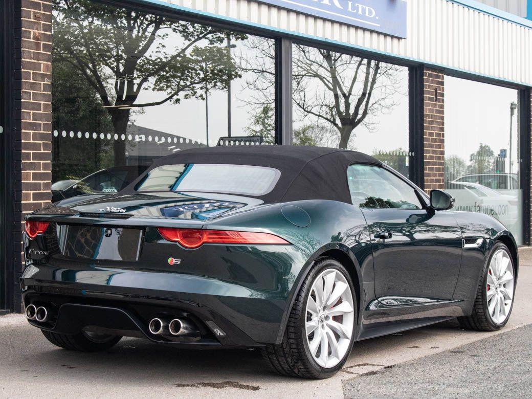 Jaguar F-Type Convertible 5.0 Supercharged V8 S Auto Convertible Petrol British Racing Green Special Order Paint