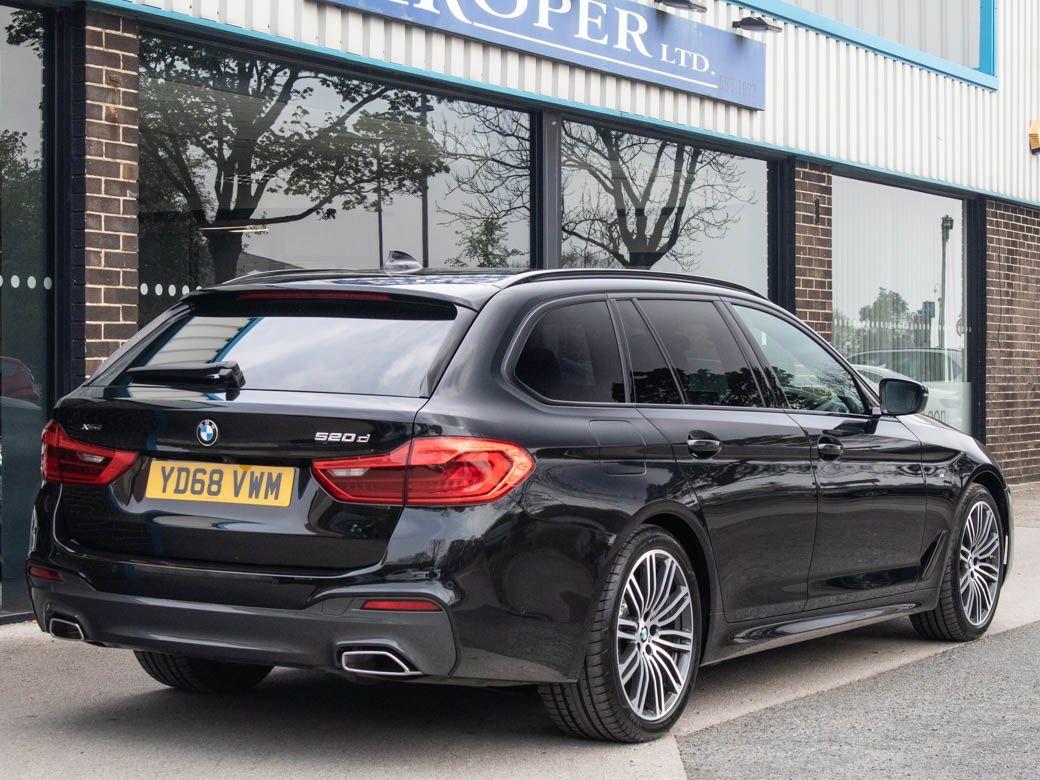 BMW 5 Series 2.0 520d xDrive Touring M Sport Plus Pack Auto Estate Diesel Black Sapphire Metallic