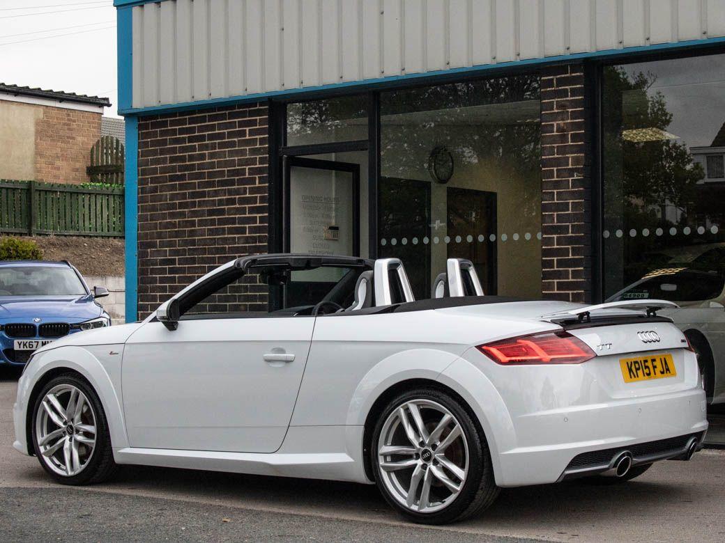 Audi TT Roadster 2.0T FSI quattro S Line S tronic Convertible Petrol Glacier White Metallic