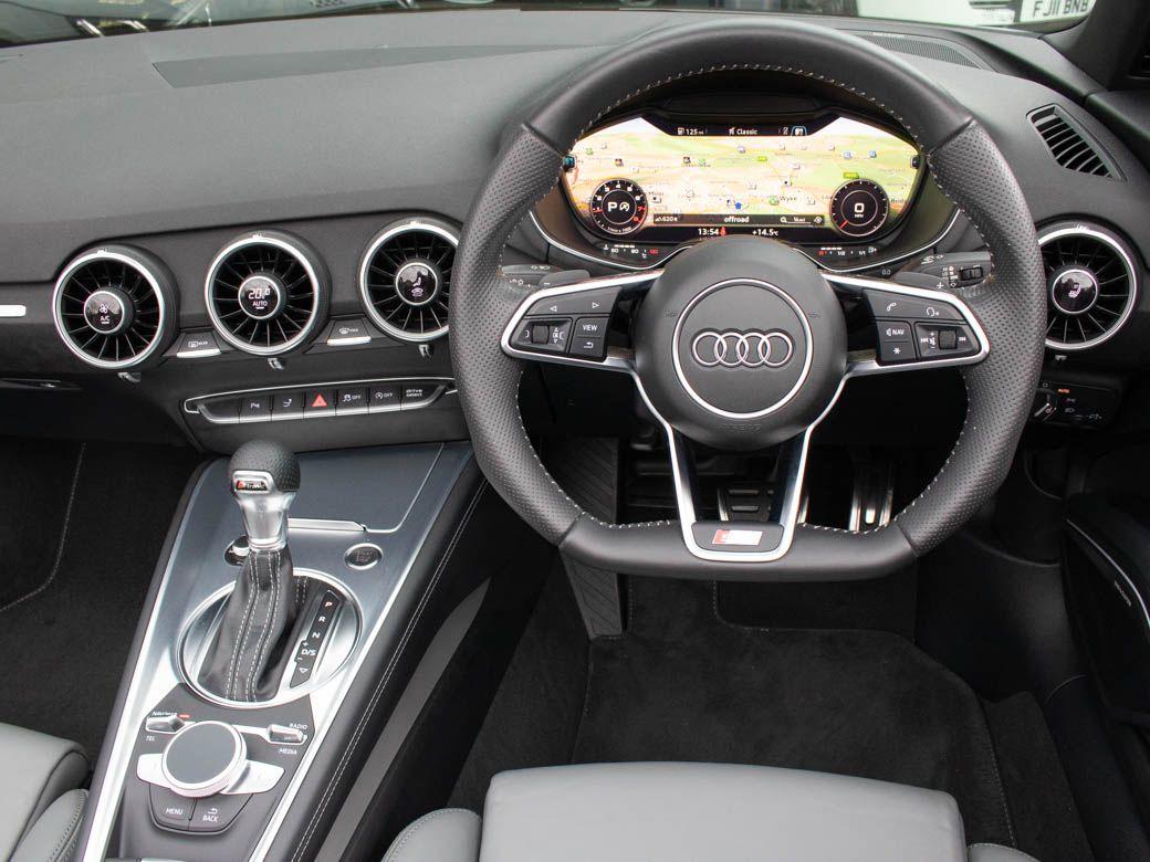 Audi TT Roadster 2.0T FSI quattro S Line S tronic Convertible Petrol Glacier White Metallic