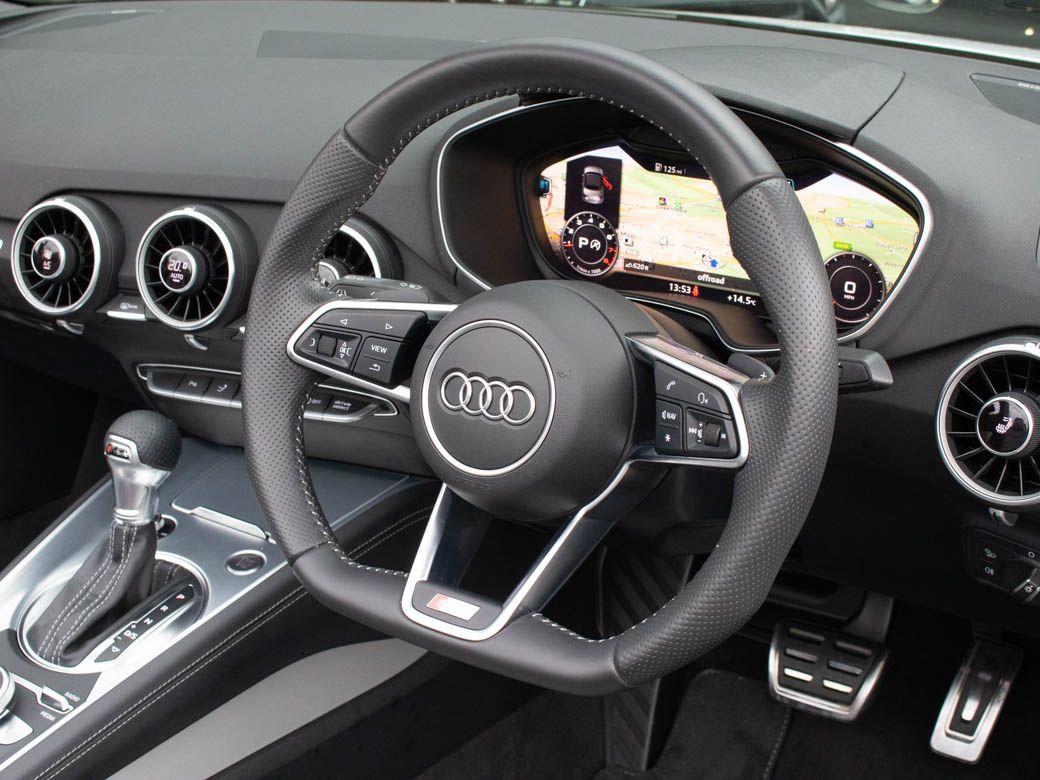 Audi TT Roadster 2.0T FSI quattro S Line S tronic Convertible Petrol Glacier White Metallic