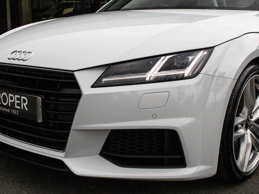 Audi TT Roadster 2.0T FSI quattro S Line S tronic Convertible Petrol Glacier White Metallic