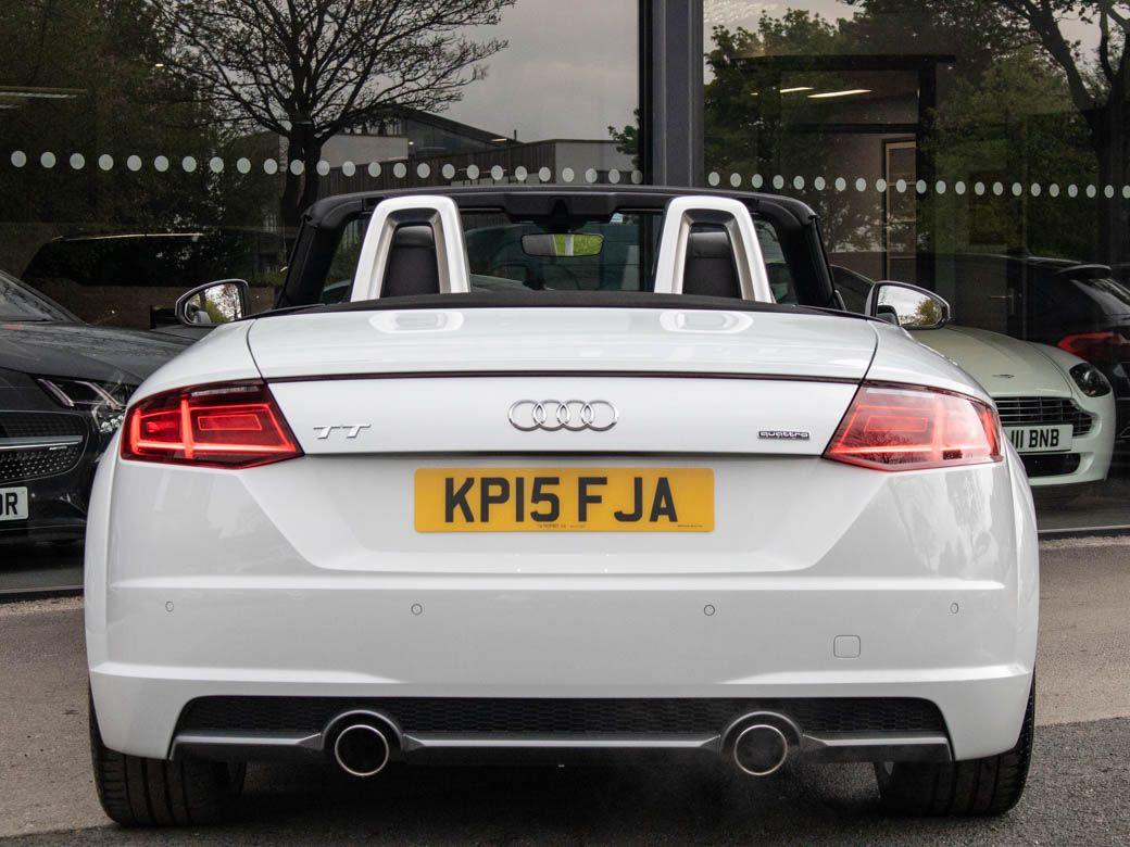 Audi TT Roadster 2.0T FSI quattro S Line S tronic Convertible Petrol Glacier White Metallic