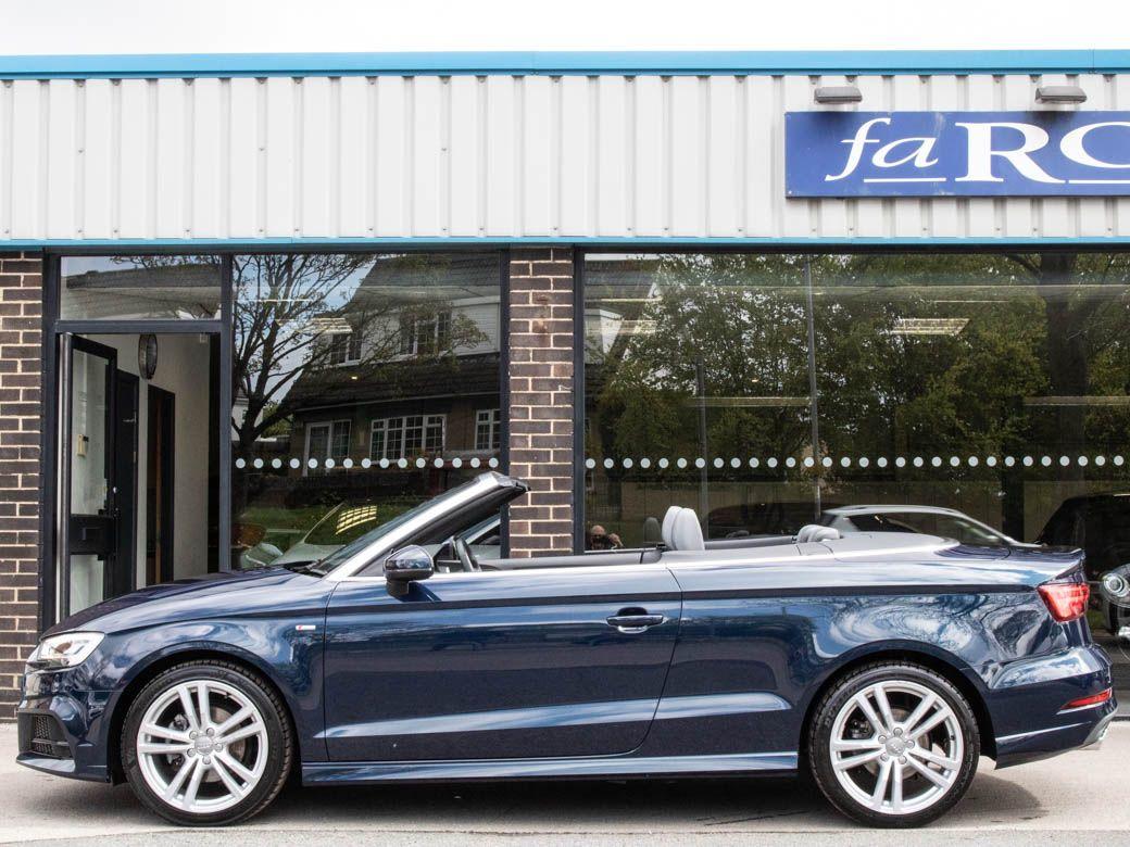 Audi A3 Cabriolet 1.5 TFSI S Line 150ps Convertible Petrol Cosmos Blue Metallic