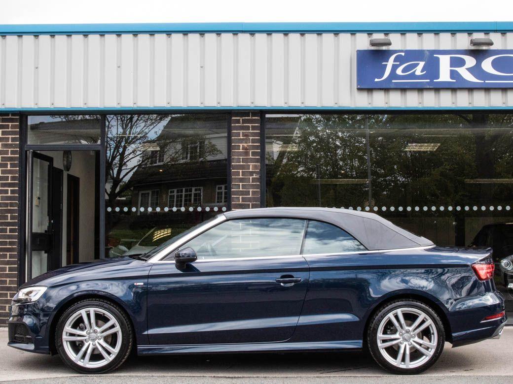 Audi A3 Cabriolet 1.5 TFSI S Line 150ps Convertible Petrol Cosmos Blue Metallic