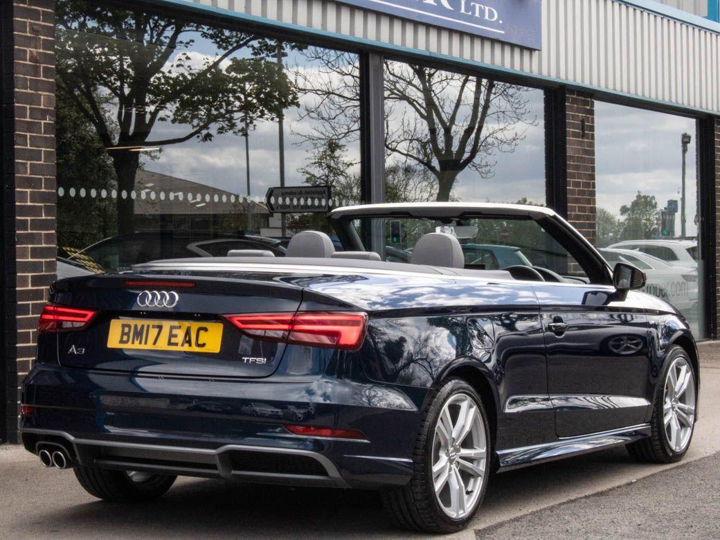 Audi A3 Cabriolet 1.5 TFSI S Line 150ps Convertible Petrol Cosmos Blue Metallic