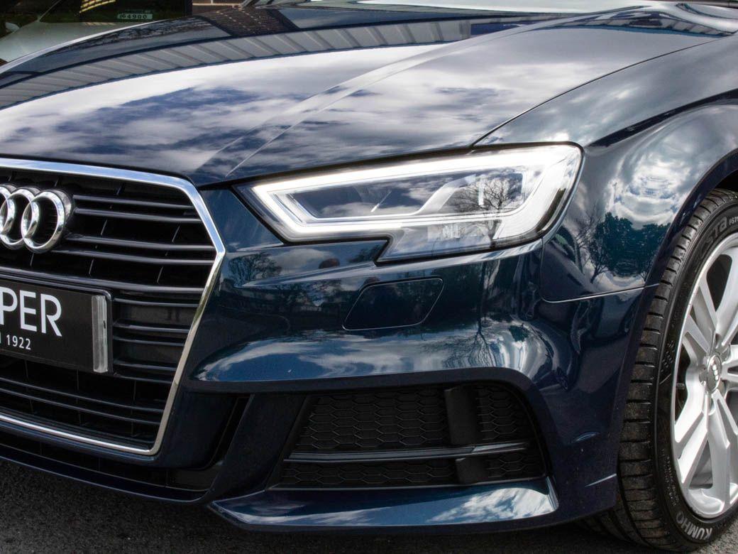 Audi A3 Cabriolet 1.5 TFSI S Line 150ps Convertible Petrol Cosmos Blue Metallic