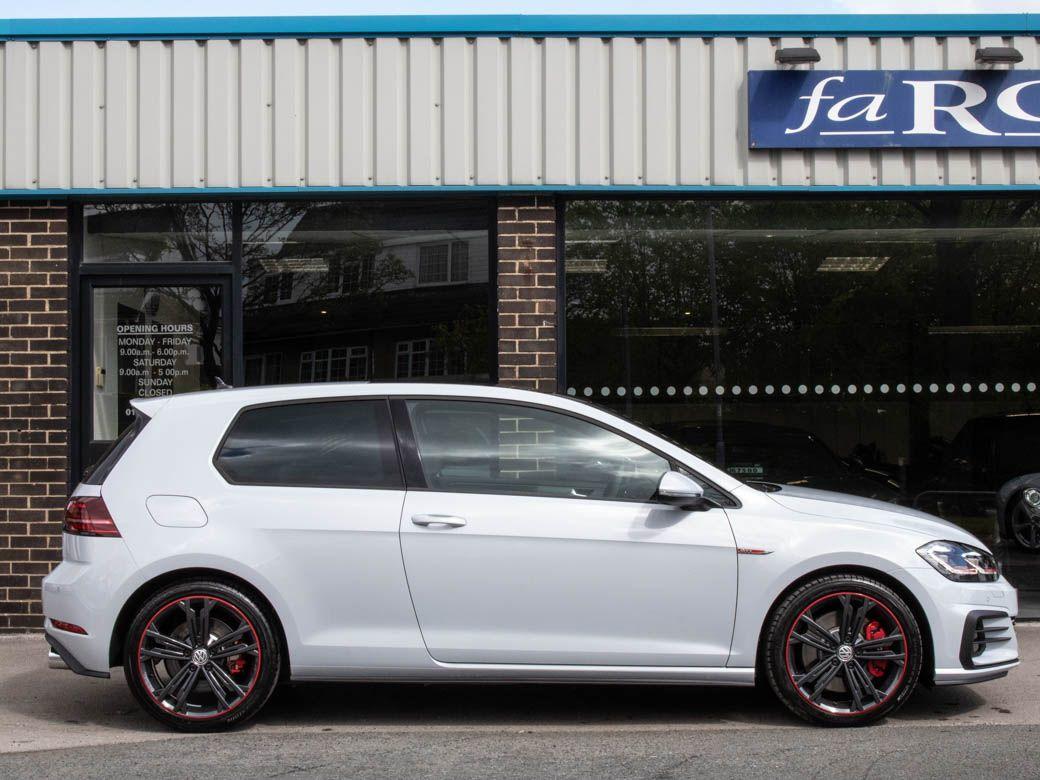 Volkswagen Golf 2.0 TSI GTI Performance 3 door DSG 245ps Hatchback Petrol White Silver Metallic