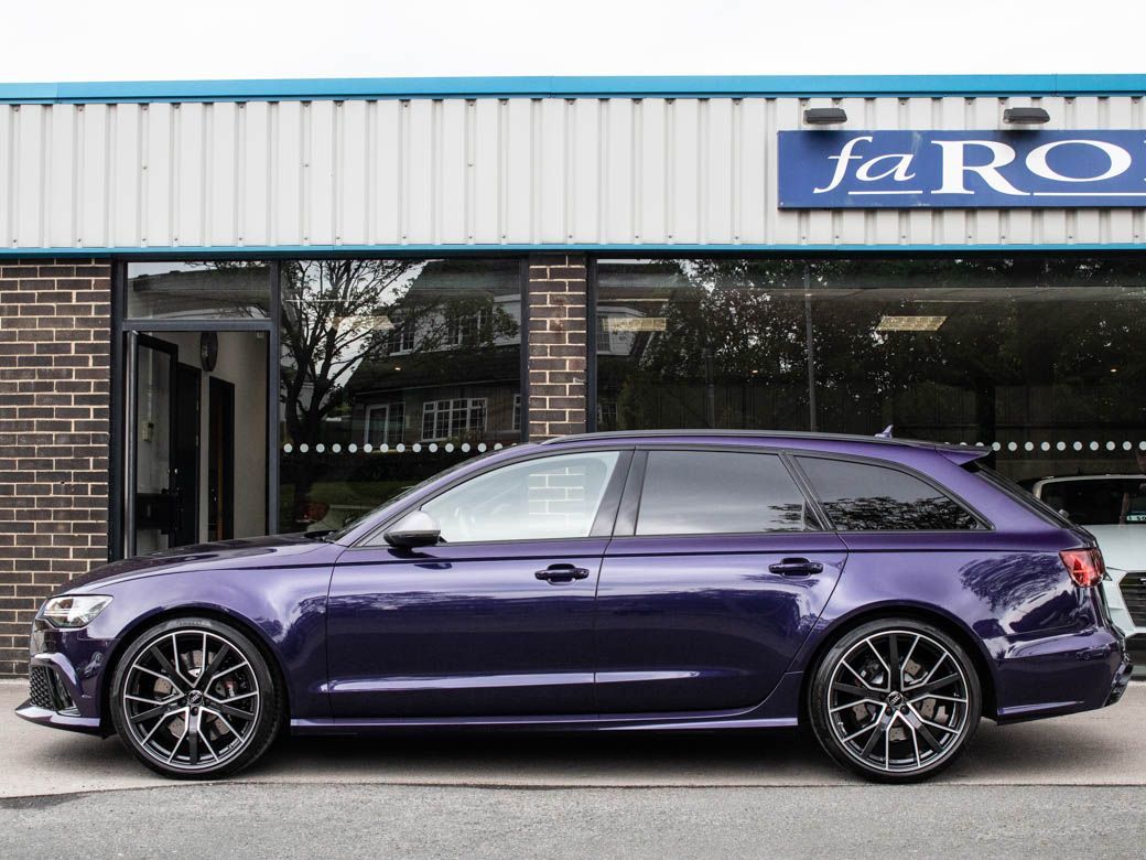 Audi RS6 4.0T FSI quattro Performance Auto (Dynamic Pack) Estate Petrol Merlin Purple Audi Exclusive Colour