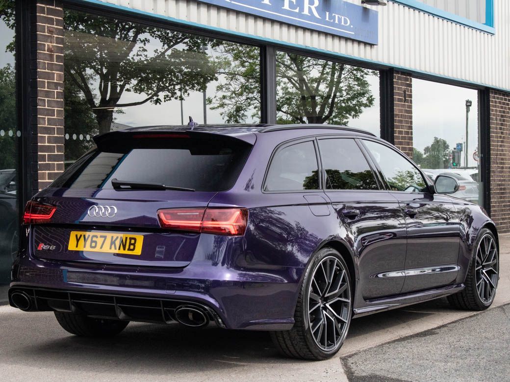 Audi RS6 4.0T FSI quattro Performance Auto (Dynamic Pack) Estate Petrol Merlin Purple Audi Exclusive Colour