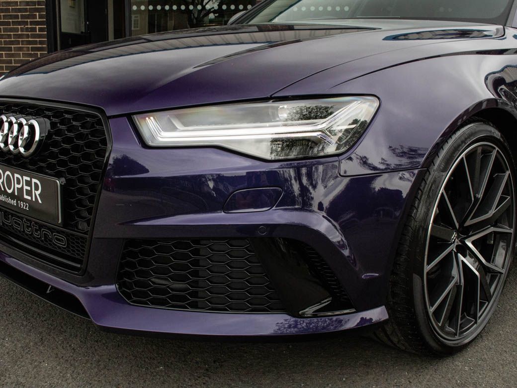 Audi RS6 4.0T FSI quattro Performance Auto (Dynamic Pack) Estate Petrol Merlin Purple Audi Exclusive Colour