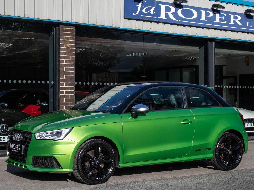 Audi A1 2.0 S1 TFSI quattro 3 door Hatchback Petrol Java Green Exclusive Paint Finish