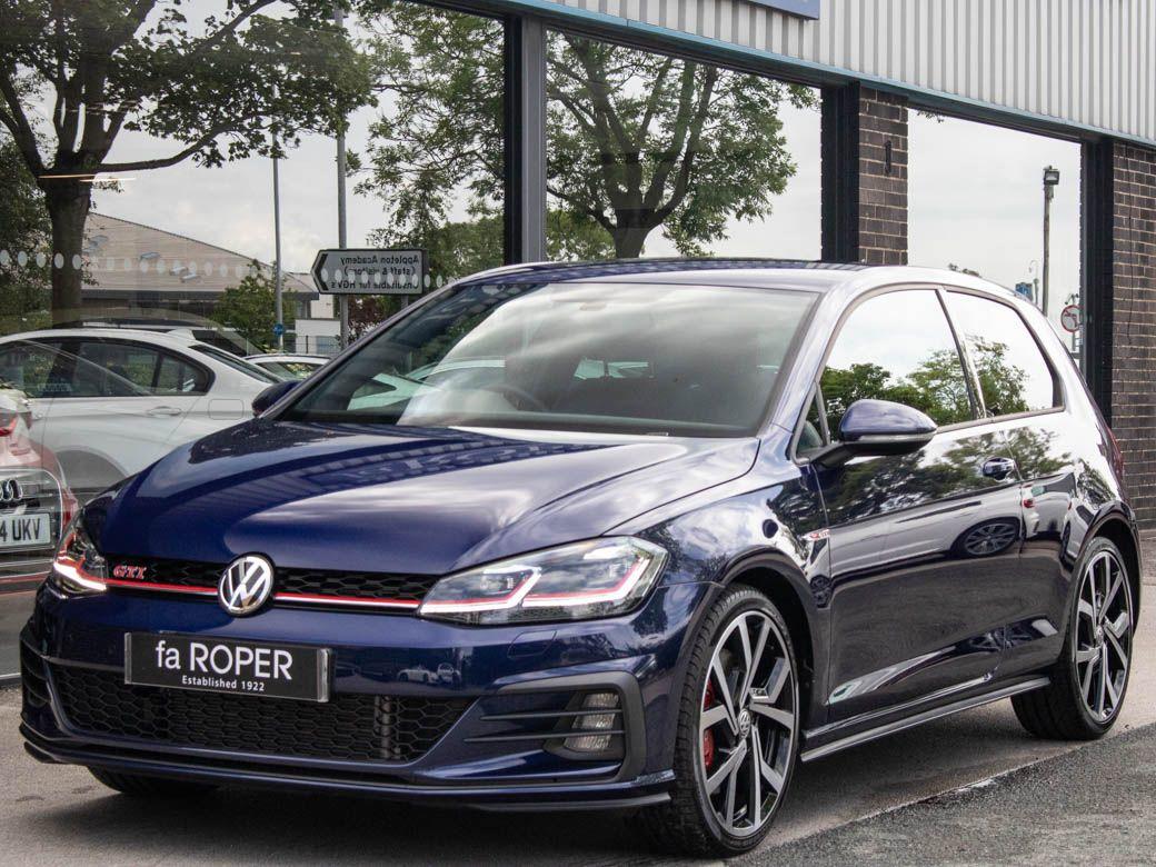 Volkswagen Golf 2.0 TSI 245 GTI Performance 3 door DSG Hatchback Petrol Atlantic Blue Metallic