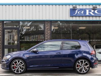 Volkswagen Golf 2.0 TSI 245 GTI Performance 3 door DSG Hatchback Petrol Atlantic Blue Metallic