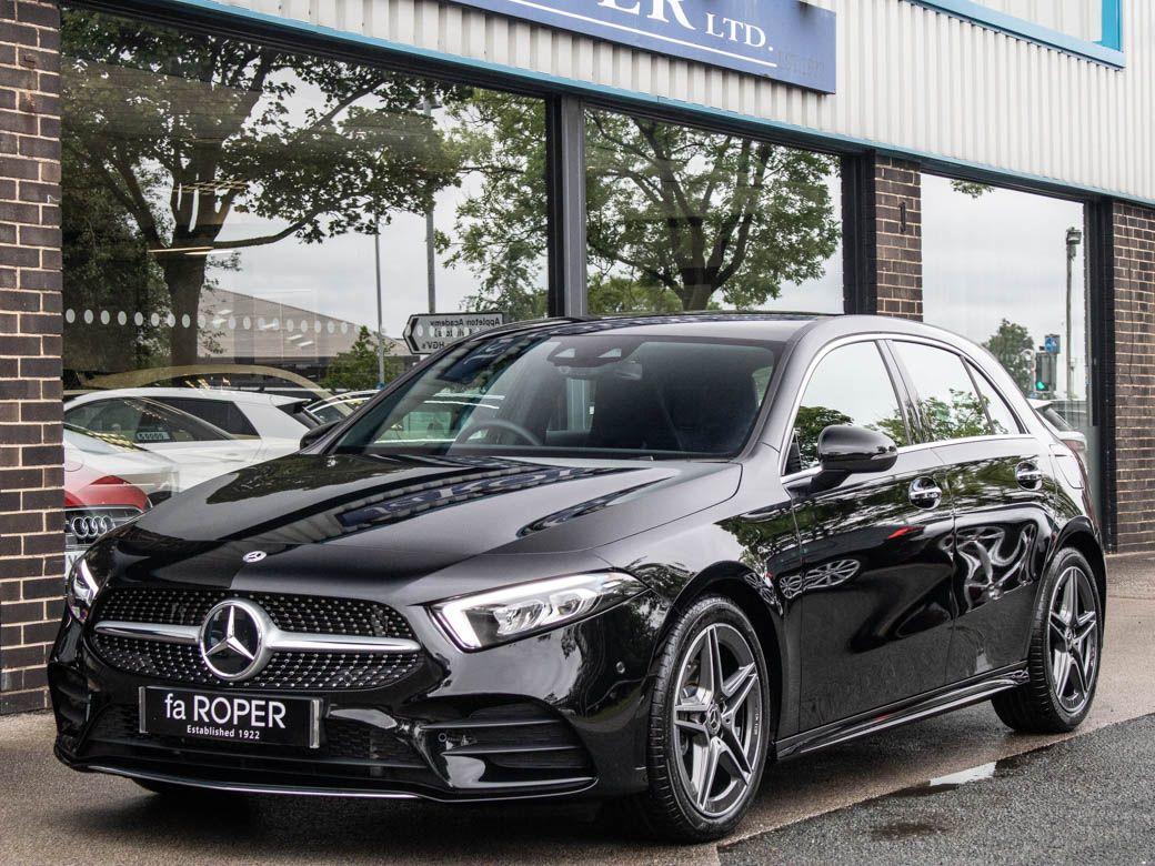 Mercedes-Benz A Class 1.3 A200 AMG Line Premium Auto Hatchback Petrol Cosmos Black MetallicMercedes-Benz A Class 1.3 A200 AMG Line Premium Auto Hatchback Petrol Cosmos Black Metallic at fa Roper Ltd Bradford