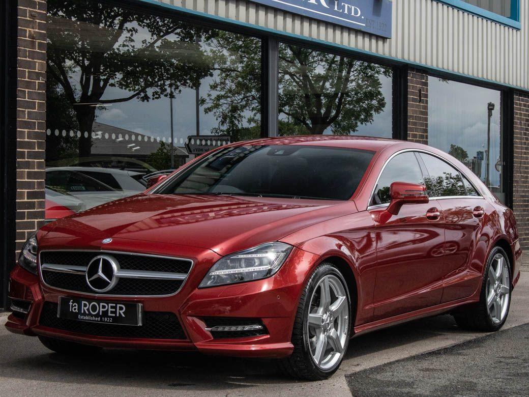 Mercedes-Benz CLS 2.1 CLS250 CDI BlueEFFICIENCY AMG Sport 7G-Tronic Plus (s/s) Coupe Diesel Designo Hyacinth Red Metallic