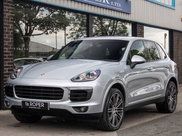Porsche Cayenne 3.0 TD Platinum Edition Tiptronic S Estate Diesel Rhodium Silver Metallic